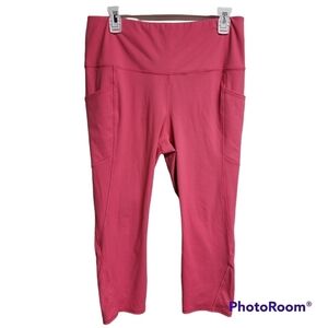RBX Active Bright Pink Athletic Compression Leggings NWOT